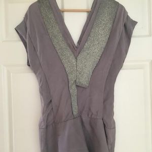 Sue Wong Beaded Lilac Cocktail Dress